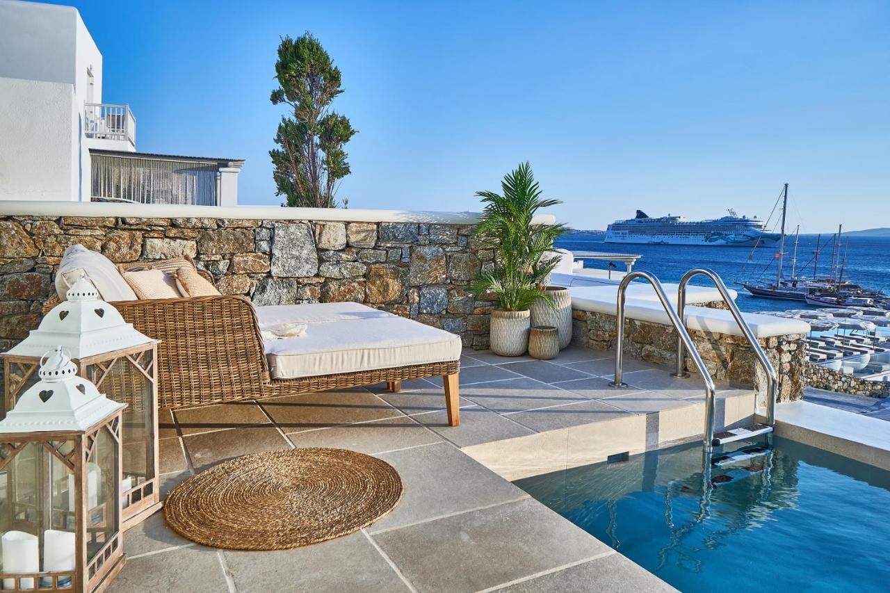 Aqua Mykonos Suites - Adults Only Тоурлос Экстерьер фото
