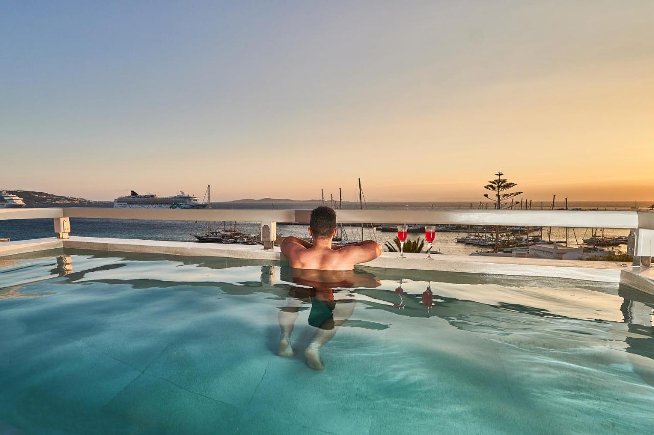 Aqua Mykonos Suites - Adults Only Тоурлос Экстерьер фото