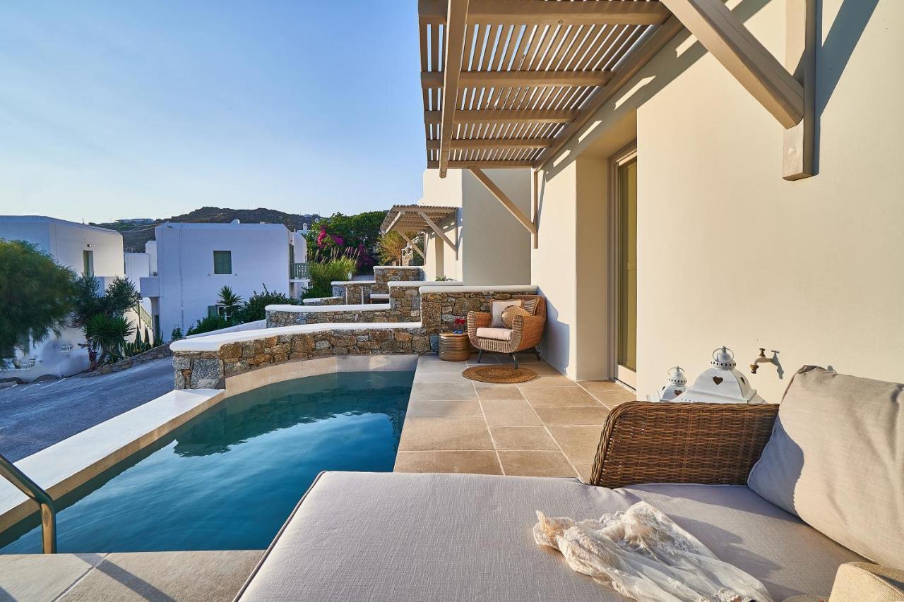 Aqua Mykonos Suites - Adults Only Тоурлос Экстерьер фото