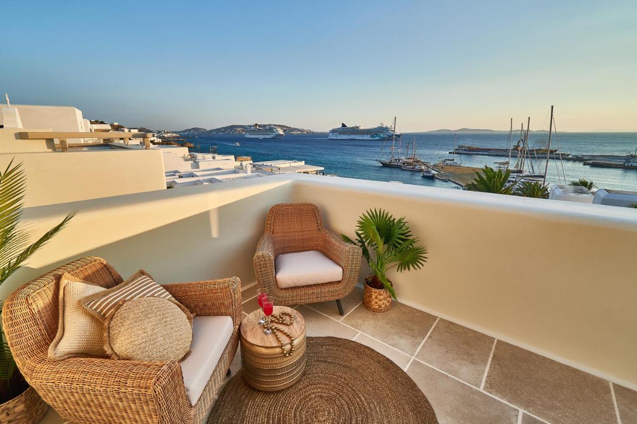 Aqua Mykonos Suites - Adults Only Тоурлос Экстерьер фото
