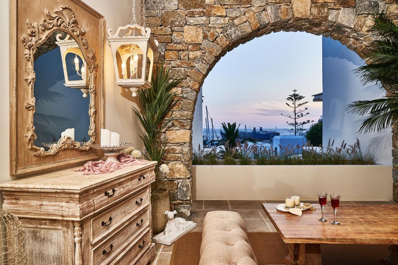 Aqua Mykonos Suites - Adults Only Тоурлос Экстерьер фото